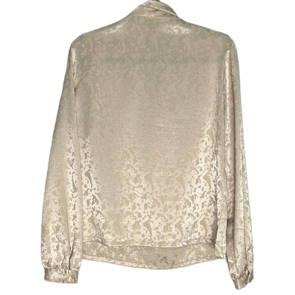 Vintage NA MA of California Gold Blouse - Picture 5 of 7